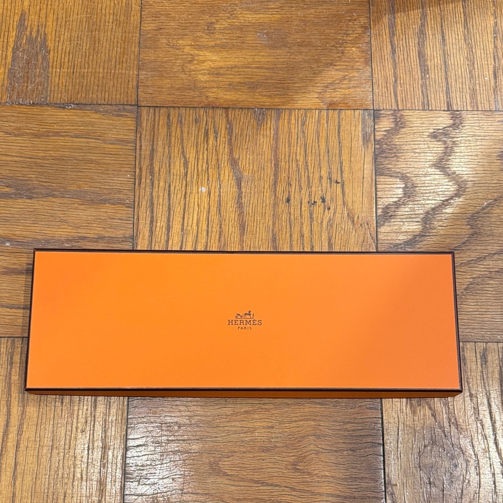 Hermès Orange tie Box